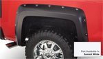 Bushwacker 16-18 Chevy Silverado 1500 Fleetside Pocket Style Flares 4pc 69.3in Bed - Summit White