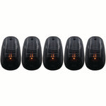 ANZO 2003-2015 Dodge Ram 3500 LED Cab Roof Light Kit Smoke 5pc