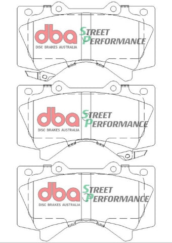 DBA 2015 Toyota Tundra SD610 Front Brake Pads