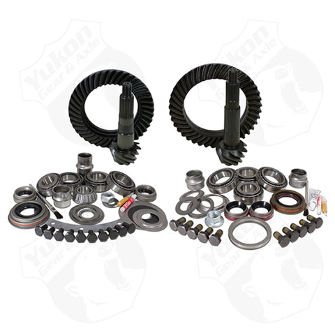 Yukon Gear Gear & Install Kit Package For Jeep JK Non Rubicon in a 4.11 Ratio