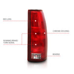 ANZO 1988-1999 Chevy C1500 Taillight Red/Clear Lens w/ Circuit Board?(OE Replacement)