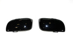 AVS 01-04 Toyota Tacoma Headlight Covers - Black