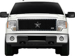 RBP RX-5 Halo Series Studded Frame 1pc. Grille 09-14 Ford F-150 (Except Harley Edition) - Black