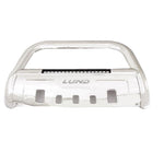 Lund 07-17 Jeep Wrangler Bull Bar w/Light & Wiring - Polished