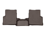 WeatherTech 2017+ GMC Acadia/Acadia Denali (2nd Row Bench Seats ONLY) Rear FloorLiner - Cocoa