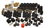 Energy Suspension 07-11 Jeep JK 4dr Black Hyper-Flex Master Bushing Set