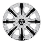 RBP 94R 18x10 8x170 BP / 5.5 BS 0mm Offset 129mm CB (Hub Centric) Chrome w/Black Inserts Wheel