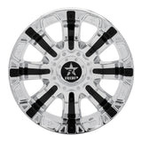 RBP 94R 18x10 8x170 BP / 5.5 BS 0mm Offset 129mm CB (Hub Centric) Chrome w/Black Inserts Wheel