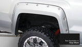 Bushwacker 16-18 GMC Sierra 1500 Pocket Style Flares 4pc - Onyx Black