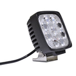 DV8 Offroad 5in Square Off Road Light 27W Spot 3W LED - Black