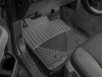 WeatherTech 09+ Ford F150 (Fits Vehicles w/2 Retention Posts) Front and Rear Rubber Mats - Black