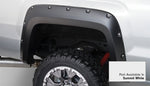 Bushwacker 16-18 GMC Sierra 2500 Fleetside Pocket Style Flares 4pc 78.8/97.6in Bed - Summit White