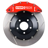 StopTech 10+ Camaro SS Front BBK w/ Red ST-60 Calipers Slotted 355x32mm Rotors Pads and SS Lines