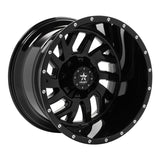 RBP 65R Glock 22x14 5x127 BP / 4.5 BS -76mm Offset 78mm CB (Hub Centric) Gloss Black Wheel