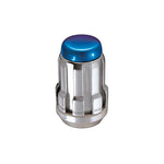 McGard SplineDrive Lug Nut (Cone Seat) M12X1.25 / 1.24in. Length (Box of 50) - Blue Cap (Req. Tool)