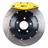 StopTech 97-00 BMW 323i Rear BBK w/Yellow ST-22 Calipers 328x28mm Slotted Rotors Pads and SS Lines