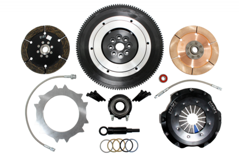 Clutch Masters 07-09 Subaru Legacy GT Spec B Push Style Street/Race Twin-Disc 7.25in Clutch Kit