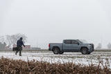 AVS 2019 GMC Sierra 1500 Aeroskin Low Profile Hood Shield w/ Lights - Black