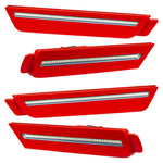 Oracle 10-15 Chevrolet Camaro Concept Sidemarker Set - Clear - Pull Me Over Red (WA130X)