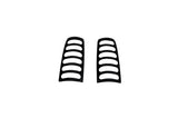 AVS 88-99 Chevy CK Slots Tail Light Covers - Black