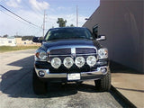 N-Fab Light Bar 04-09 Dodge Ram 2500/3500 - Gloss Black - Light Tabs