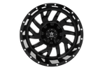 RBP 65R Glock 22x12 5x127 BP / 4.75 BS -44mm Offset 78mm CB (Hub Centric) Gloss Black Wheel