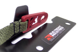 BuiltRight Industries 09-14 Ford F-150 SuperCrew Rear Seat Release - Olive Strap