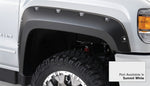 Bushwacker 16-18 GMC Sierra 2500 Fleetside Pocket Style Flares 4pc 78.8/97.6in Bed - Summit White