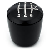 Raceseng Ashiko Shift Knob (Gate 2 Engraving) 9/16in.-18 Adapter - Black Gloss