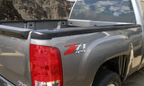 Stampede 2007-2013 GMC Sierra 1500 97.6in Bed Bed Rail Caps - Smooth