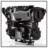 xTune 15-17 Ford F-150 DRL LED Light Bar Projector Headlights - Black (PRO-JH-FF15015-LB-BK)