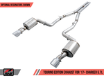 AWE Tuning 17+ Dodge Charger 5.7 Track Edition Exhaust - Chrome Silver Tips