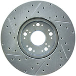 StopTech 01-05 Lexus IS300 / 02-10 Lexus SC430 Sport Slotted & Drilled Front Left Rotor