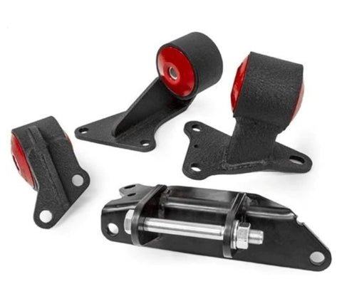 Innovative 86-89 Accord B-Series Black Steel Mounts 85A Bushings