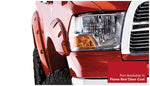 Bushwacker 16-18 Dodge Ram 1500 Fleetside Pocket Style Flares 4pc 67.4/76.3/96.3in Bed - Flame Red