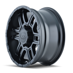 ION Type 179 16x8 / 6x114.3 BP / 10mm Offset / 83.82mm Hub Matte Black Wheel