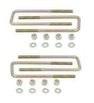 MaxTrac 09-18 Ford F-150 2WD Rear U-Bolts for 5in Lift Blocks - Square - Set of 4