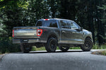 MBRP 2021+ Ford F150 Black Coated Dual Pre-Axle (Street Profile) 2.5in OD Tips 3in Cat Back Exhaust