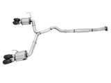 AWE Tuning Subaru 15+ WRX VA Sedan Touring Edition Exhaust - Diamond Black Tips (102mm)