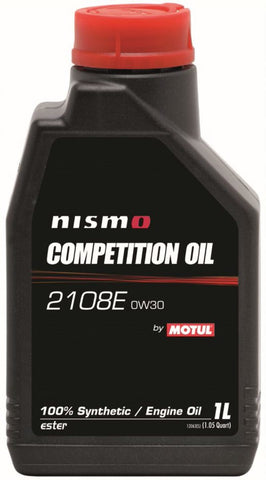 Motul Nismo Competition Oil 2108E 0W30 1L - Single