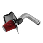 Xtune Chevy Silverado 2004-2005 6.6L V8 Intake ( w/Heat Shield Red Filter ) Gray IN-HS-CS04V8D-66-GY