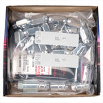McGard 6 Lug Hex Install Kit w/Locks (Cone Seat Nut) M12X1.25 / 13/16 Hex / 1.28in. L - Chrome