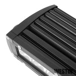 Westin Xtreme LED Light Bar Low Profile Single Row 10 inch Flood w/5W Cree - Black
