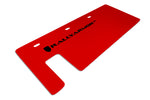 Rally Armor 15-16 Polaris Slingshot Rear Swingarm Mud Flap (1 Flap Only) w/ Red/Black Logo