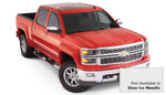 Bushwacker 16-17 Chevy Silverado 2500 HD Fleetside Pocket Style Flares 4pc - Quicksilver