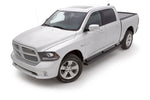 Lund 09-15 Dodge Ram 1500 Crew Cab (Built Before 7/1/15) 6in. Oval Straight Black Nerf Bars - Black