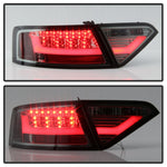 Spyder 08-12 Audi A5 LED Tail Lights - Smoke ALT-YD-AA508V2-LED-SM