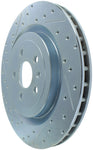 StopTech Select Sport Drilled & Slotted Rotor - Front Left