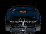 AWE Tuning 2023 Honda Civic Type R FL5 Track Edition Exhaust w/ Triple Chrome Silver Tips