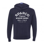 Sparco Sweatshirt ZIP Garage NVY - Large